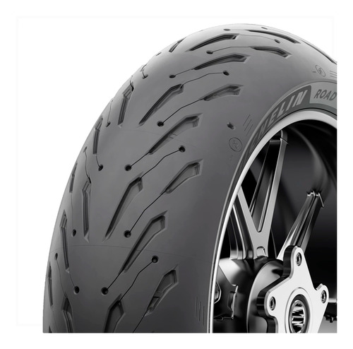 Imagen 5 de 10 de Caucho Para Moto Michelin 170/60 Zr 17 72w Road 5 Trail R Tl