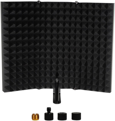 Escudo De Aislamiento Para Micrófono Paneles Filtro Pop