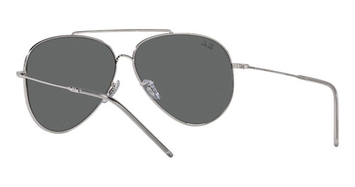 Lentes De Sol Aviator Reverse Silver L Ray-ban