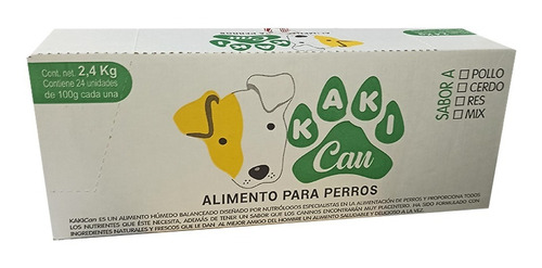 Alimento Para Perro Kakican 24 Sobres 100 Grs C/u Pollo