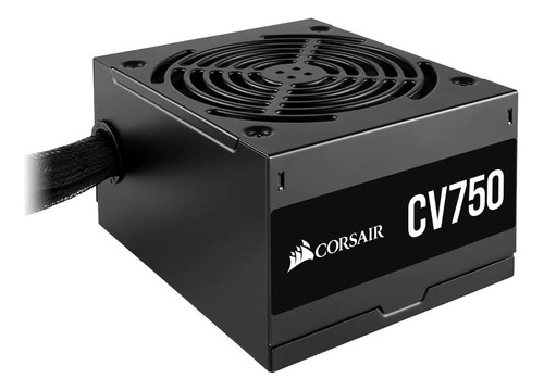 Fuente Pc Gamer Corsair Cv750 750w 80 Plus Bronze Acuario Color Negro