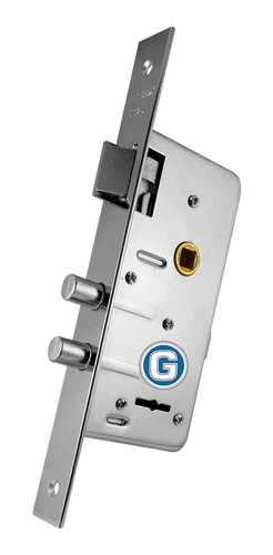 Imagen 5 de 10 de Cerradura De Puerta Trabex 6625 Exterior Seguridad 2 Llaves