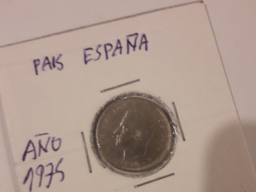 Moneda De España Año 1975 De 5 Pesetas 