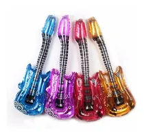 Comprar 30 Guitarras Inflables Fiesta Y Eventos Globo Para Animacion