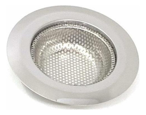 Ralo Para Pia Grande Em Inox Borda Larga 11cm Resistente