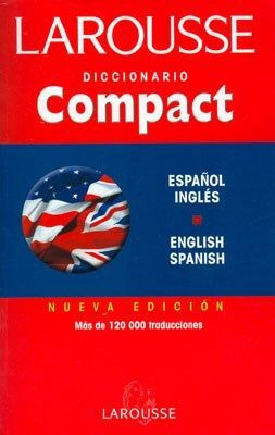 Libro Diccionario Compact Inglés - Español Y V.v.