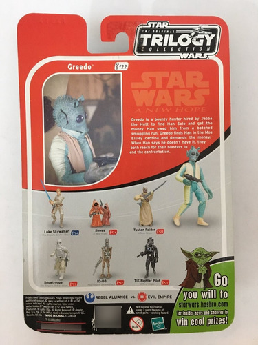 Greedo Otc22 Star Wars The Original Trilogy Collection 2004 (Usado)