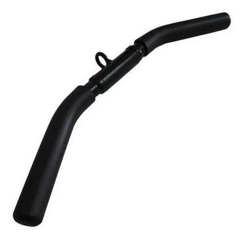 Puxador Barra Curvo Com Giro Tríceps Bíceps Academia 50cm