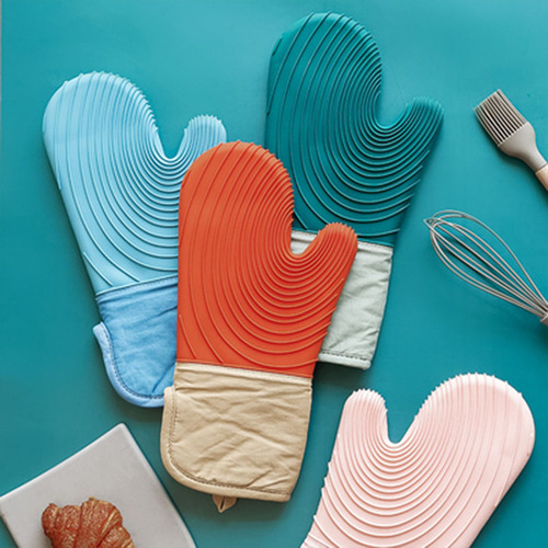 Guantes De Silicona A Prueba De Calor Para Cocina, Horno, Mi