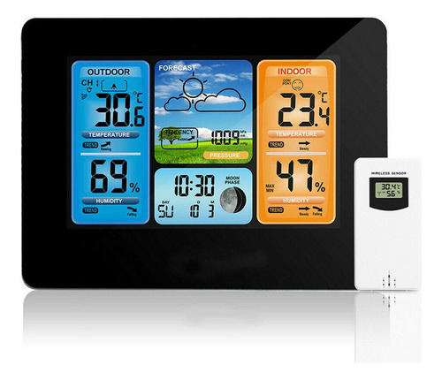 Y Estacion Meteorologica Calendario Digital Inalámbrica