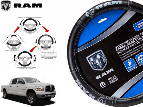 Funda Cubre Volante Dodge Ram2500 Pickup 5.7l 2009 Original