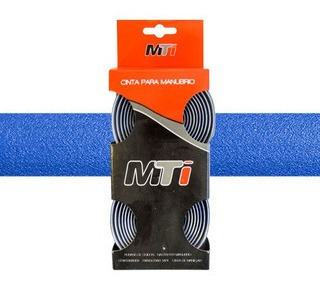 Imagen 1 de 2 de Cinta Manubrio Bicicleta Ruta Mti Azul - Carbonobikes