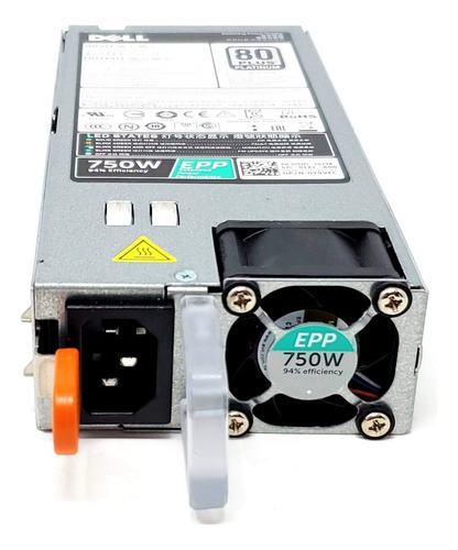 Fonte Dell 80 Plus 750w Dps-750ab-15 T430 T630 R730xd 0g6w6k Cor Prata 127/220v