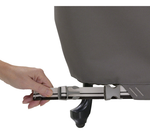 Funda Para Mesa Lateral U Otomana Rectangular Gris Topo L