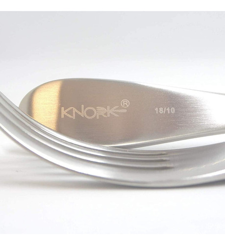 Utensilios De Metal De Acero Inoxidable Knork Original Cu...