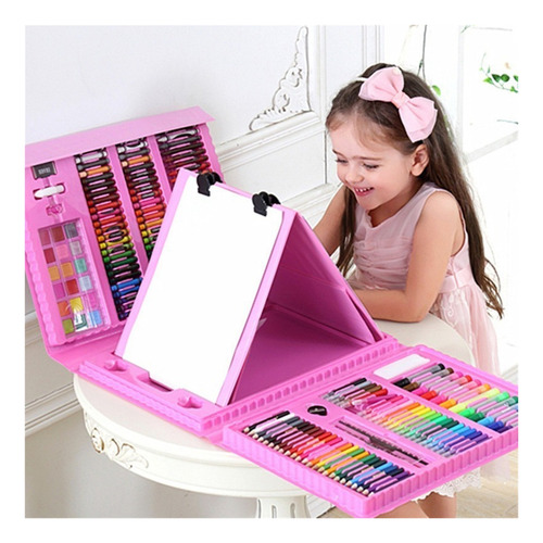 Juego De Pintura Y Juguetes De Dibujo Y B, 208 Piezas