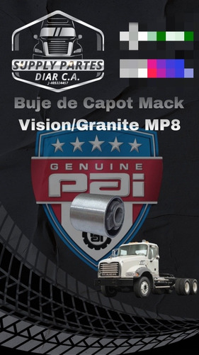 Buje De Capot Mack Vision Y Granite 