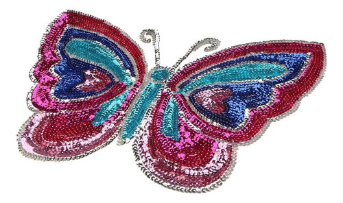 Lentejuelas De Forma De Mariposa Que Cose Applique Tela