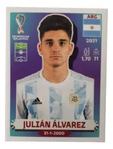 Comprar Figurita Julián Álvarez Mundial Qatar 2022 Panini Imp. Usa