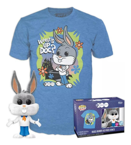 Funko Pop! Warner 100 Playera Ch-s Bugs Bunny Excl Flocked (Usado)