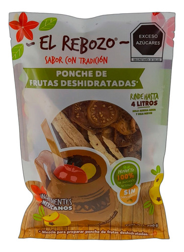 Ponche De Frutas Deshidratadas 200g