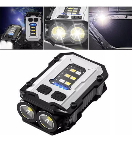 Llavero Portátil Con Mini Linterna