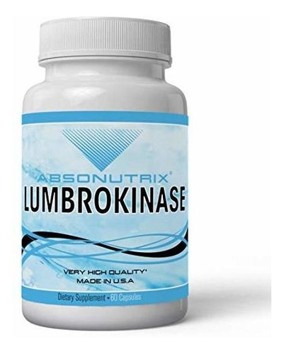 Absonutrix Lumbrokinase 40 Mg Entérico Recubierto 60 Tablet