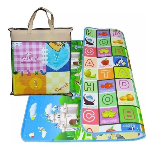 Alfombra Colchoneta Infantil Golpe Bebe 200 X 180 Cm Camping