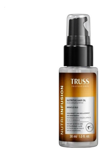 Truss Shampoo 1l + Condic 1l + Óleo 30ml Nutri Infusion