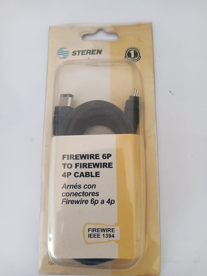 Compatible con intermitente Ahuyentar Cable Firewire Steren | MercadoLibre 📦