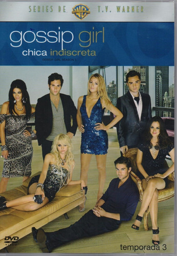 Gossip Girl Chica Indiscreta Tercera Temporada 3 Tres Dvd