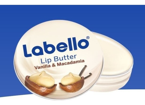 Labello Lip Butter Vanilla Y Macadamia Lata 19 Ml Hydra Iq