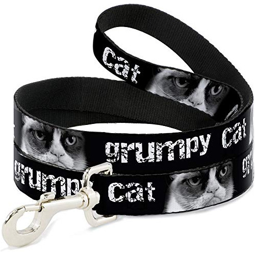 Correa Para Mascotas Con Hebilla - Grumpy Cat Con Cara Prime