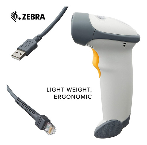 Zebra Ls2208 Series Corded Handheld Standard Range Scanner K