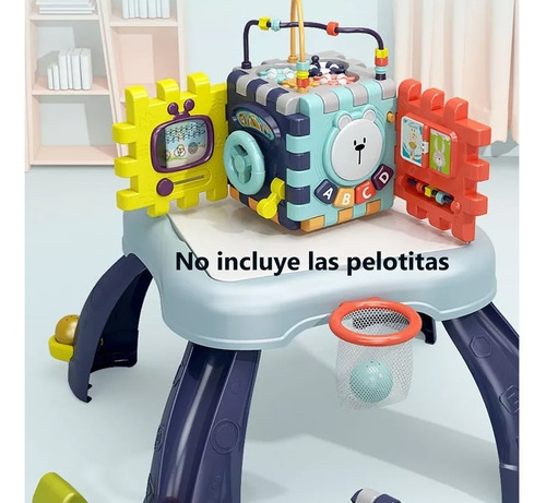Mesa Didactica Multifuncion +cubo Didactico 6 De Funciones