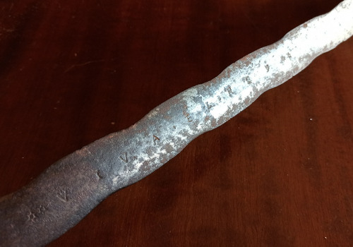 Imagen 7 de 9 de Antigua Espada Ropera Portuguesa Hoja Flamigera Siglo Xvii.