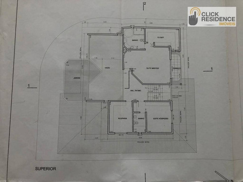 Imagem 12 de 13 de Sobrado 4 Dormitórios Com 2 Suítes ( Lazer Completo - Local Nobre ) À Venda De 412,00 M² Por R$ 2.800.000 - Swiss Park - São Bernardo Do Campo/sp - So0277