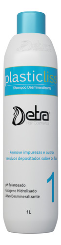 Shampoo Linha Plast Liss Detra Passo 1 Pre Progressiva 1 L