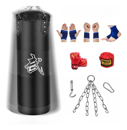 Guantes De Boxeo+juego De Ejercicios Con Sacos De Arena 14p
