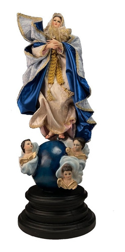 Virgen María Para Vestir 58cm Con 4 Cabezas Intercambiables