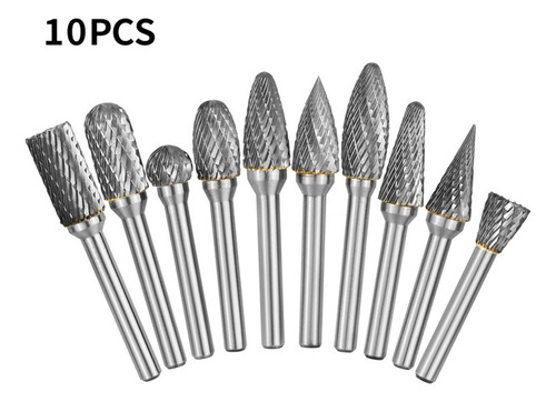 Juego De Brocas Rotativas De Doble Corte Para Carpintería