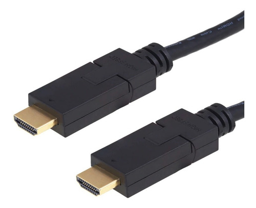 Cable Hdmi Conectores Ajustables Full Hd Argom Tech 1,8 M 