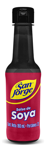 Salsa De Soya San Jorge X 160 Ml - mL a $39