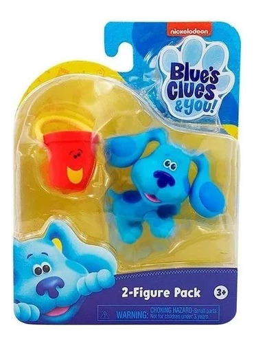 Blue's Clues & You  Pack 2 Figuras Blue Y Tobo - Blue & Pail