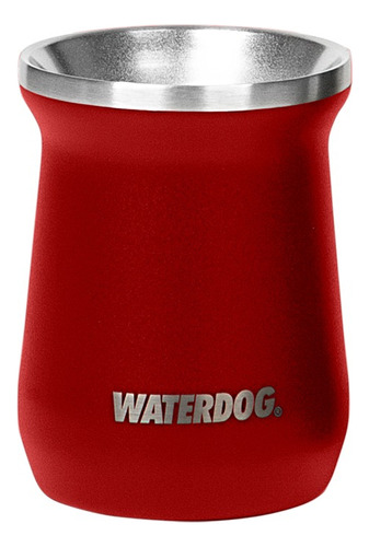 Mate Termico Vaso Acero Inoxidable Zoilo 240 Ml Waterdog Color Bordó Zoilo240