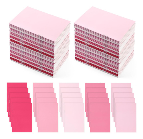 Libretas Pequeñas De Bolsillo Notebooks, 100 Unidades, Para