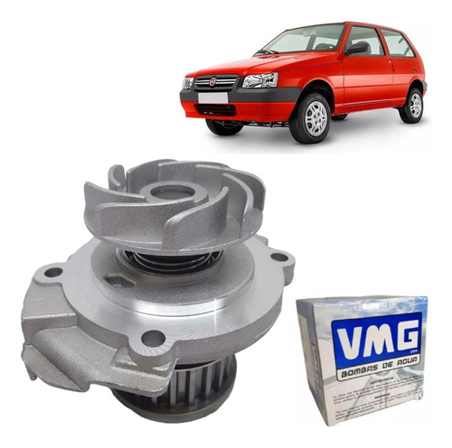 Bomba Agua Fiat Uno Fire 2004 2005 2006 2007 Motor 1.3 1.4