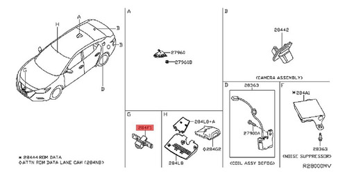 - Conjunto De Cámara De Visión Delantera De Coche