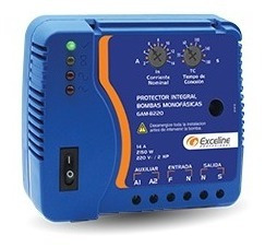 Protector Integral Para Bombas Monofásicas 220v Antibloqueo 