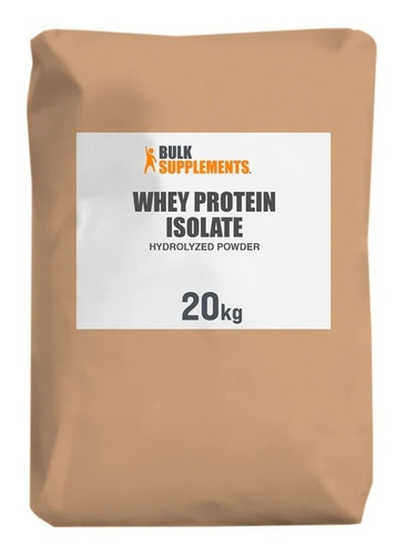 Bulk Supplements | Aislado Proteína Suero | 20kg | 668 Servi